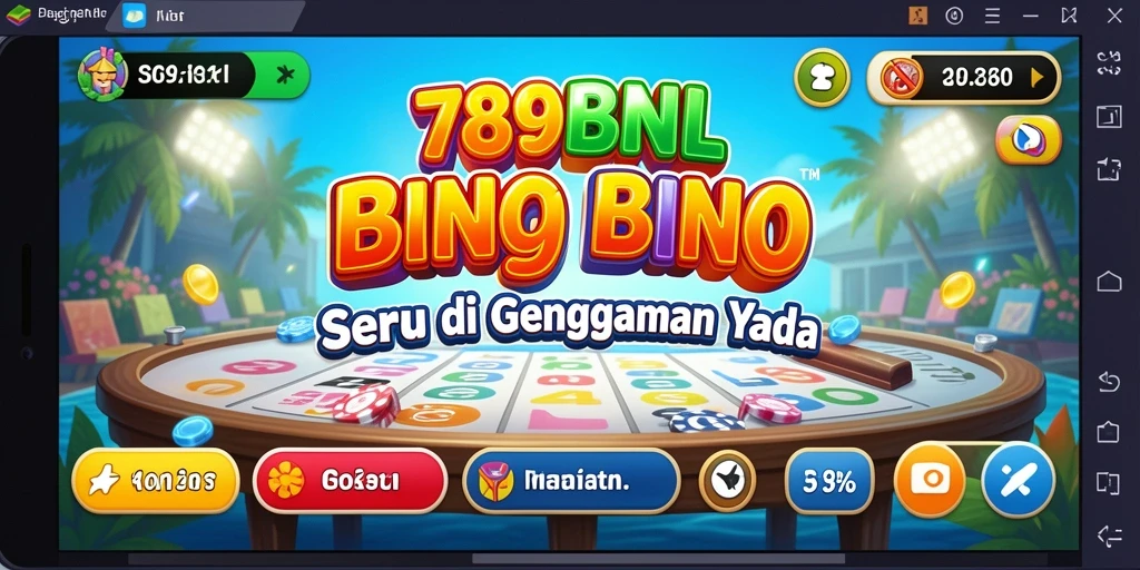 Screenshot gameplay 789BNL menampilkan pengalaman Bingo yang menyenangkan.
