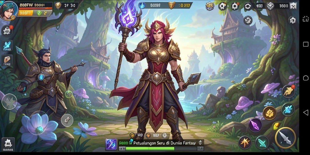 Tangkapan layar gameplay <strong>888FW</strong> menampilkan momen penuh aksi dan eksplorasi.