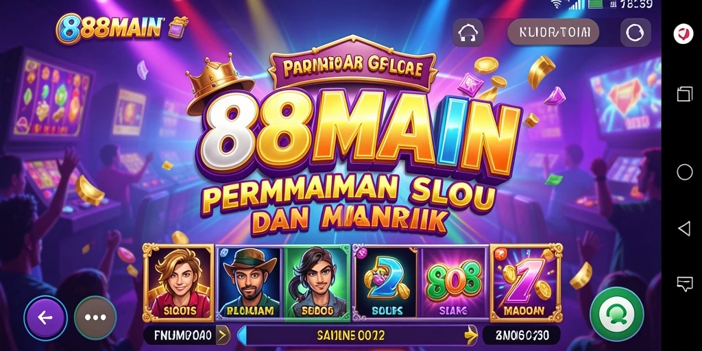 Screenshot utama 88MAIN yang menampilkan gameplay Slot yang menarik.
