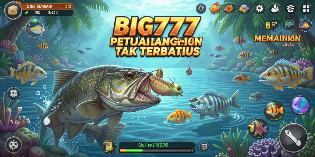 Tangkapan ikan yang menakjubkan dalam gameplay BIG777.