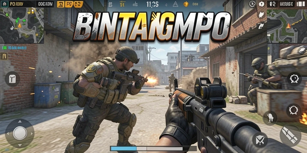 Tampilkan aksi menegangkan dalam gameplay BINTANGMPO.