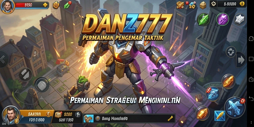 Screenshot dari gameplay DAN777 menampilkan serangan strategis yang mendebarkan.