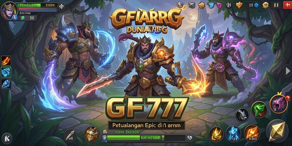 Tampilan gameplay memukau di GF777 dengan aksi yang seru.