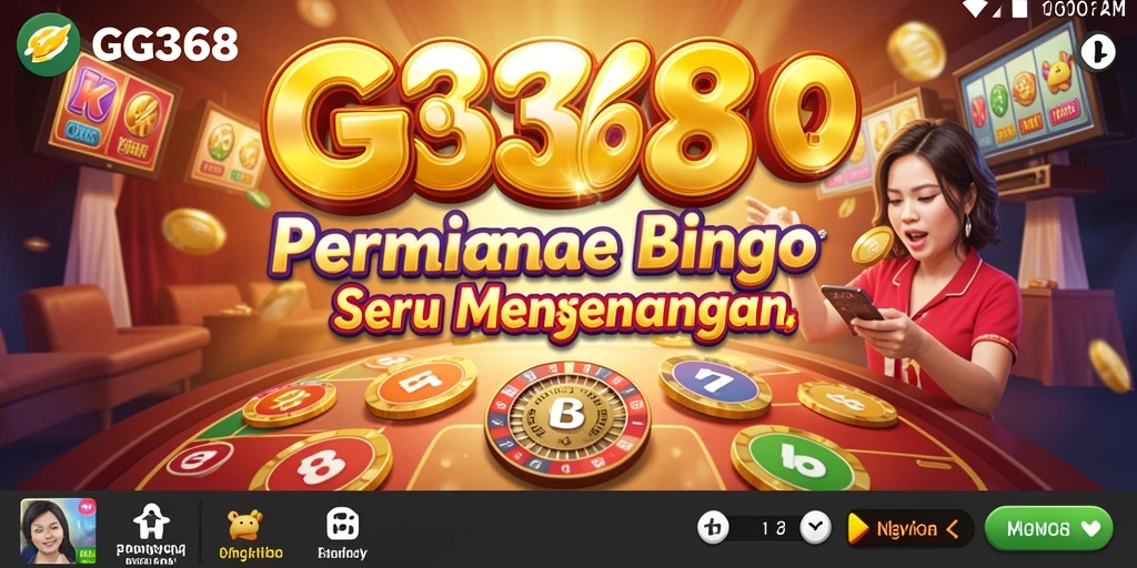 Tampilan gameplay GG368 yang seru dan interaktif.