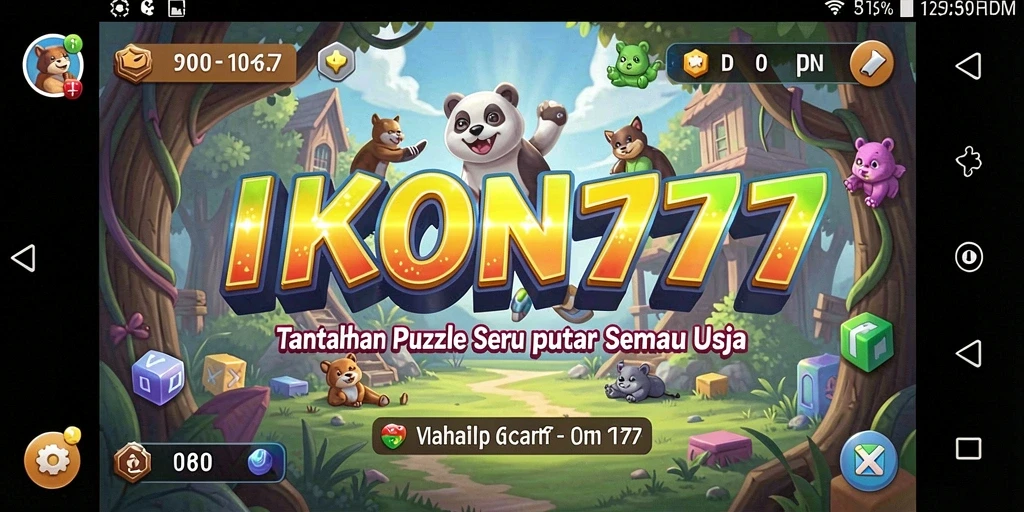 Tangkapan layar gameplay puzzle yang menarik di IKON777.