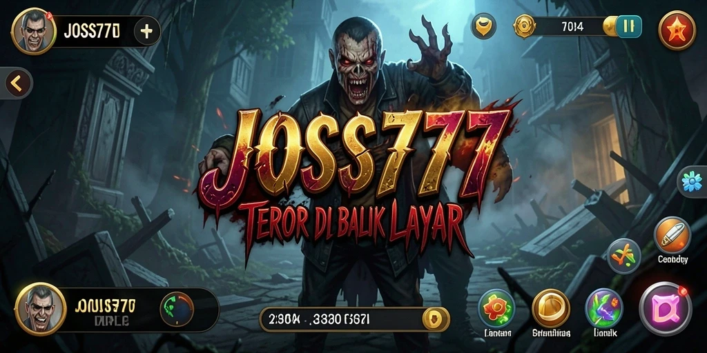 Gameplay JOSS777 yang mendebarkan dan menakutkan.