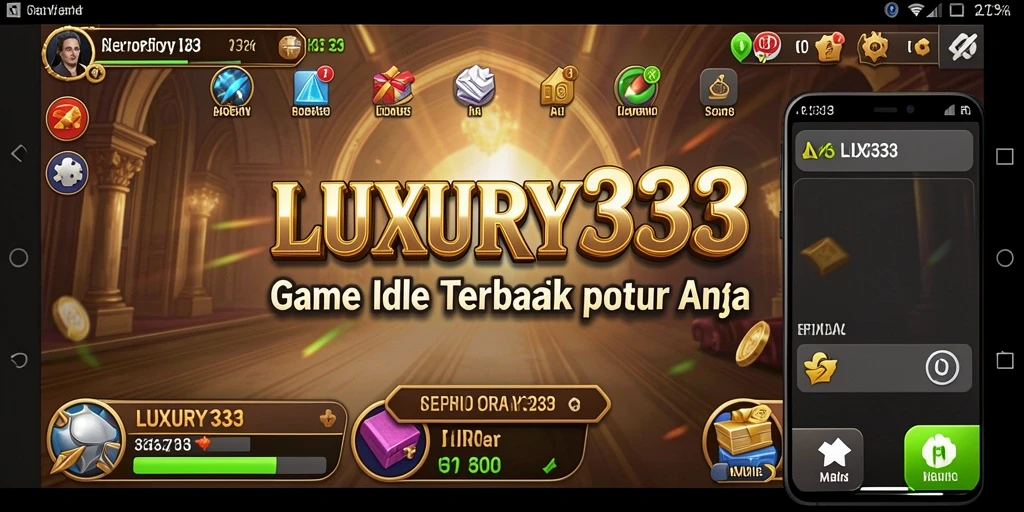 Tampilan menarik dari gameplay LUXURY333 yang memukau.