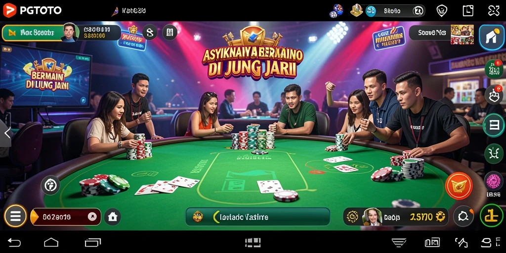 Gameplay kasino PGTOTO yang seru dan menegangkan.