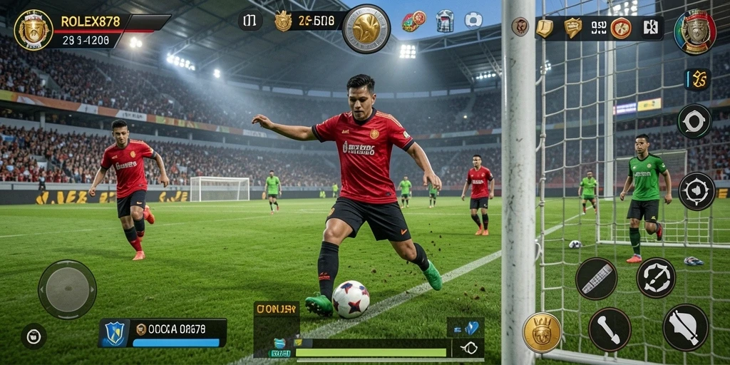 Gameplay menarik dari ROLEX878 dengan aksi olahraga seru.