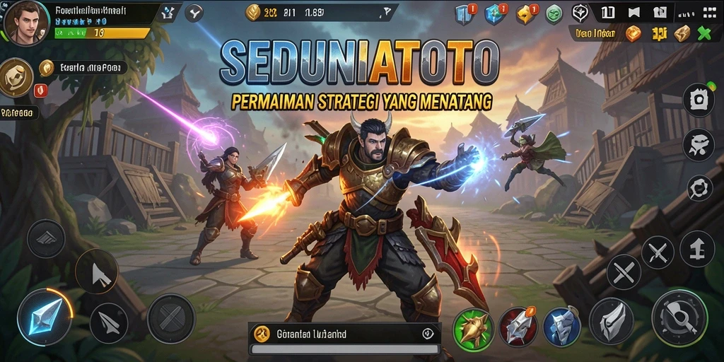 Tampilan gameplay menarik dari SEDUNIATOTO dengan strategi mendalam.