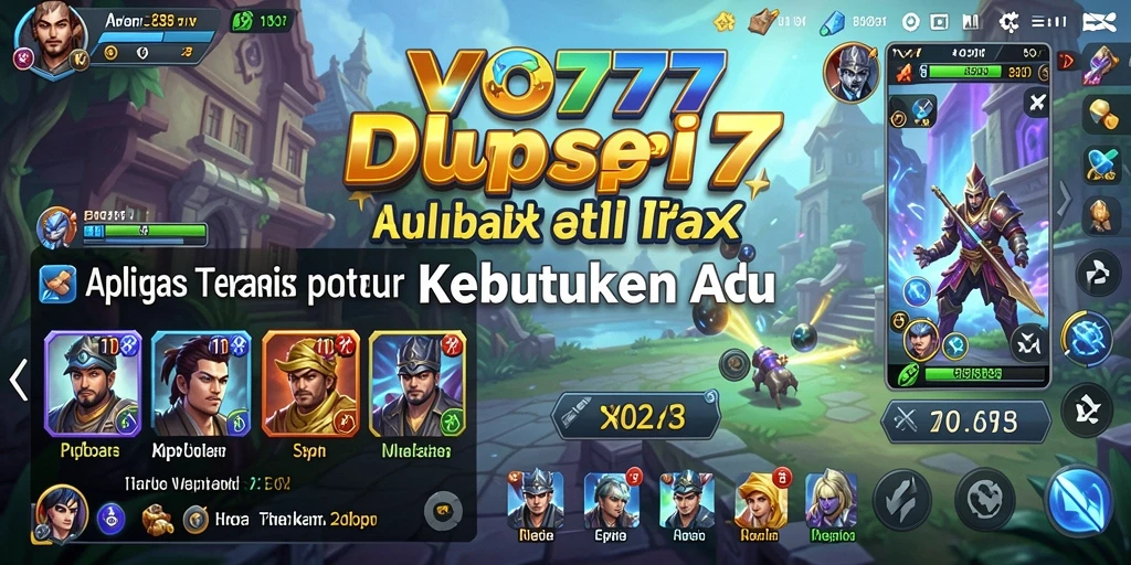 Tampilan utama VO777 menampilkan berbagai alat utilitas yang bermanfaat.
