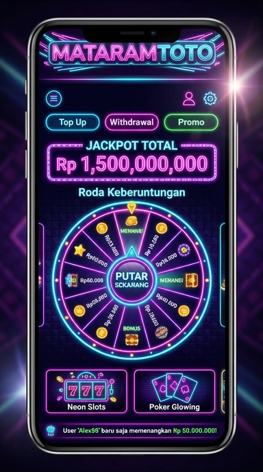 Pengunduhan aplikasi dengan Mataramtoto sangat cepat dan mudah.